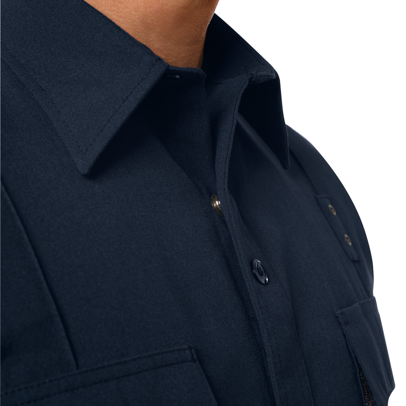 Men's Classic Long Sleeve Fire Officer Shirt image number 11