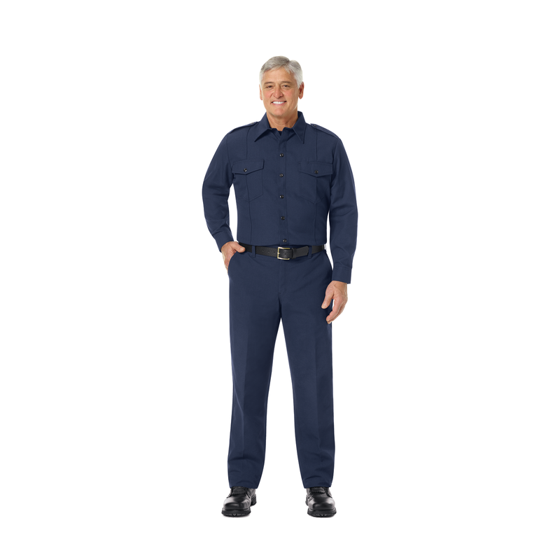 Male Non-FR 100% Cotton Classic Fire Chief Pant image number 8
