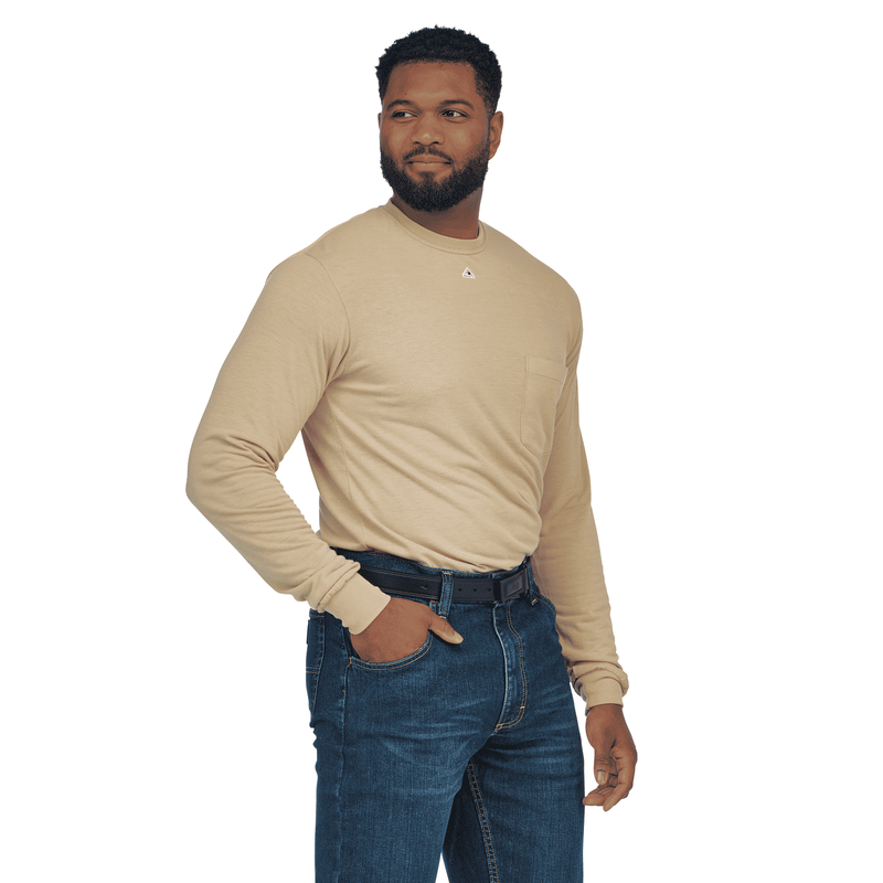 Men's Lightweight FR Long Sleeve T-Shirt image number 3