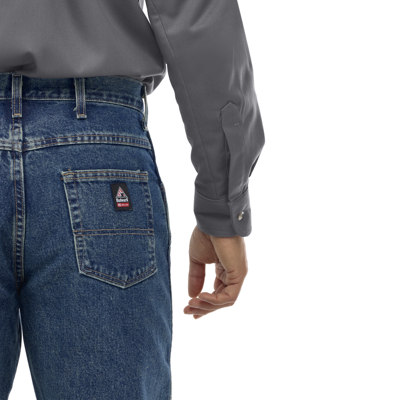 Men's Midweight FR Dress Uniform Shirt image number 8