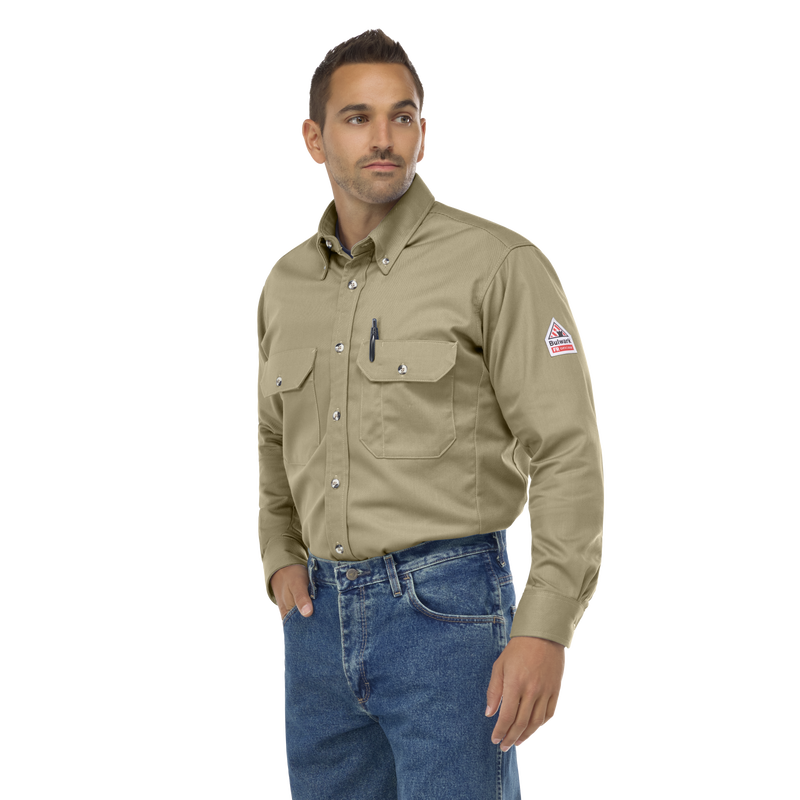 Men's Midweight FR Dress Uniform Shirt image number 3
