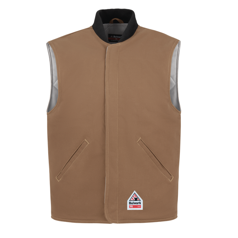 Brown Duck Vest Jacket Liner image number 0