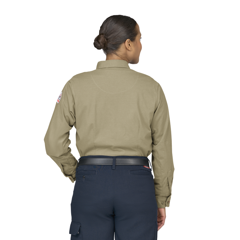 Women's Flex Knit Button Down Shirt image number 1