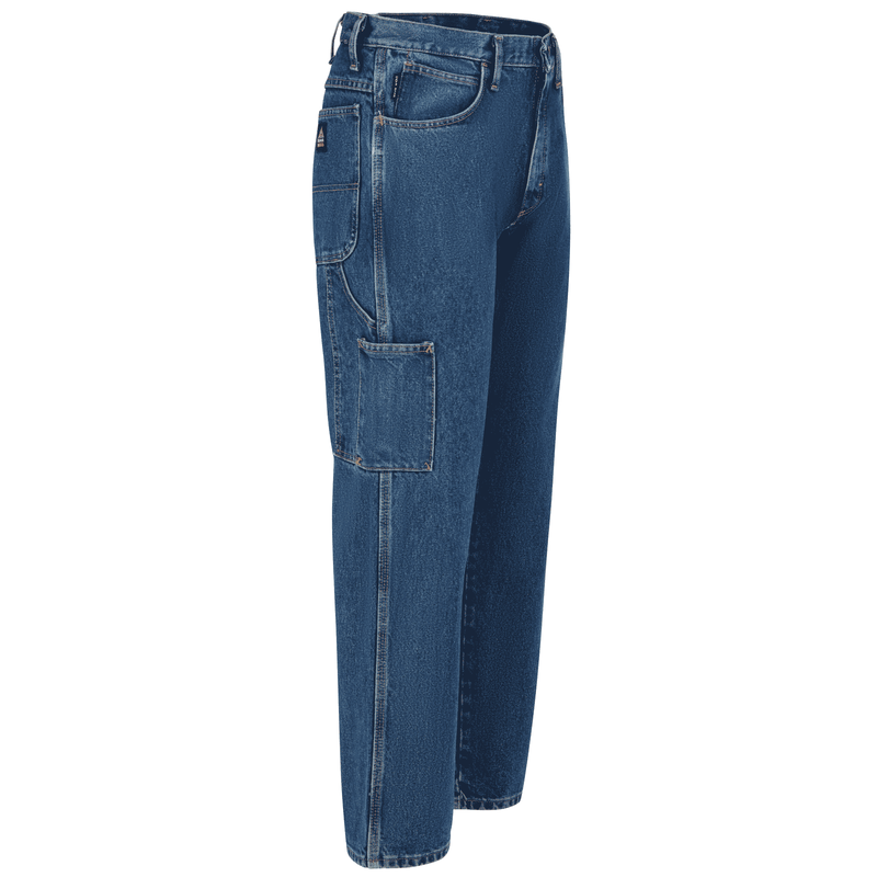 Men's Pre-Washed Denim Dungaree with Insect Shield image number 2