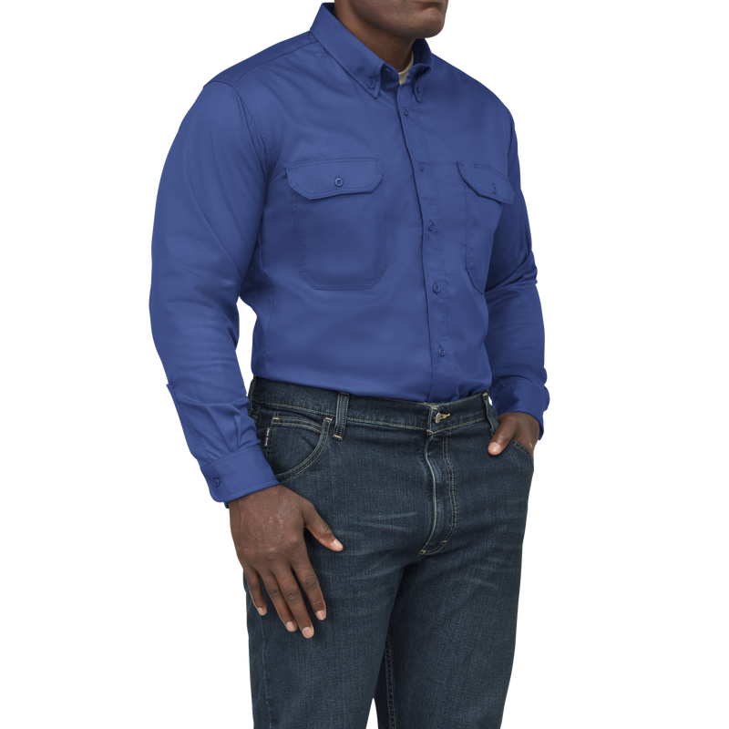 iQ Series&reg; Men's Midweight Comfort Woven Shirt image number 3