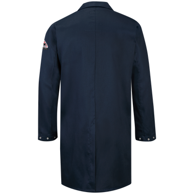 Men's Concealed Snap Front Lab Coat
