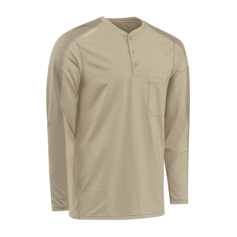 Men's Flex Knit Henley image number 6