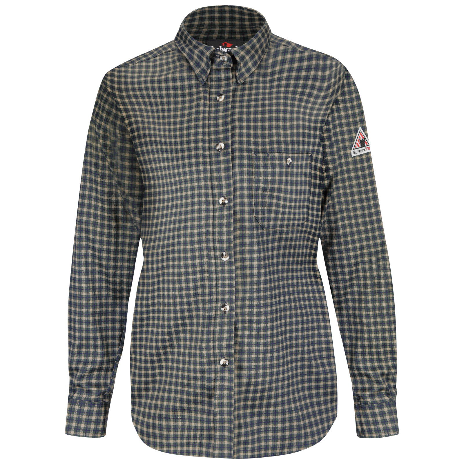 Women's Lightweight Excel FR Plaid Dress Shirt Bulwark® FR