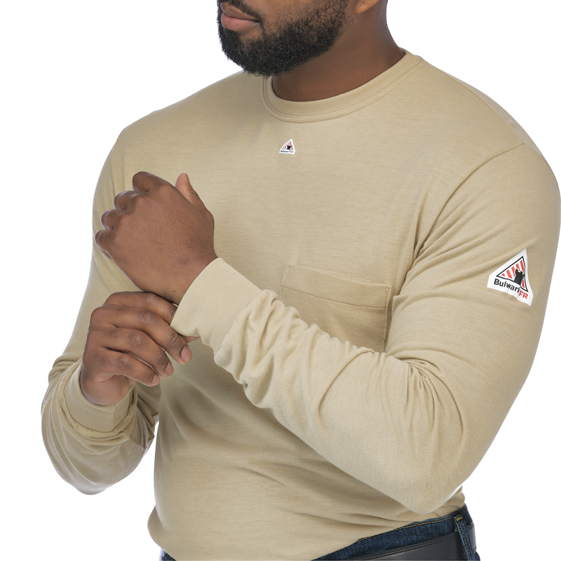 Men's Lightweight FR Long Sleeve T-Shirt image number 7