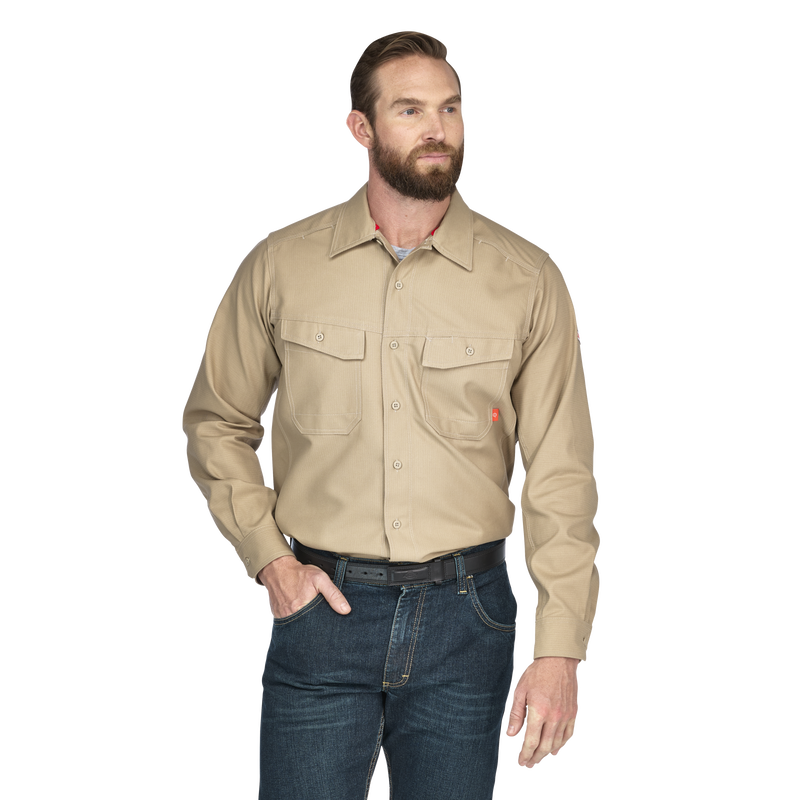 iQ Series&reg; Endurance Collection Men's FR Work Shirt image number 0