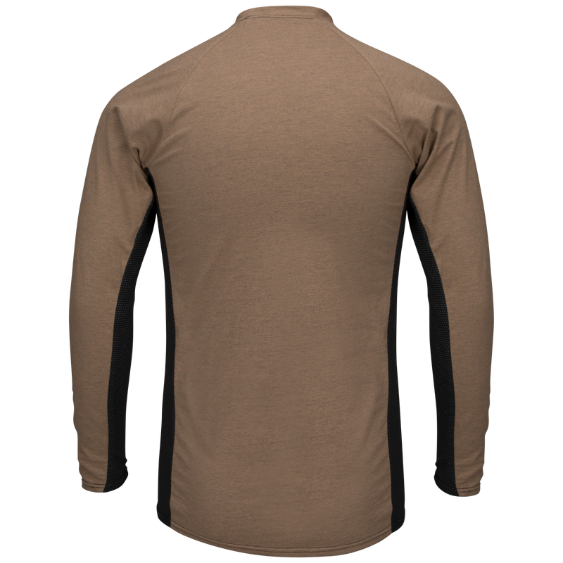 Men's FR Long Sleeve Base Layer with Concealed Chest Pocket image number 1