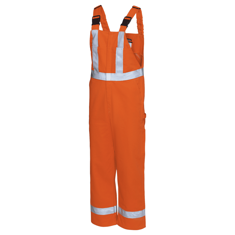Men's Unlined Bib Overall with Reflective Trim image number 3