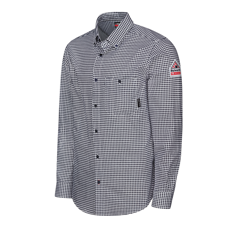 Bulwark FR Flex Knit Button Down Shirt image number 7