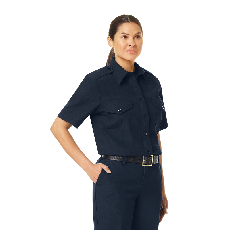 Women's Classic Short Sleeve Fire Chief Shirt image number 9