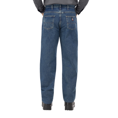 Men's Loose FR Stonewashed Jean