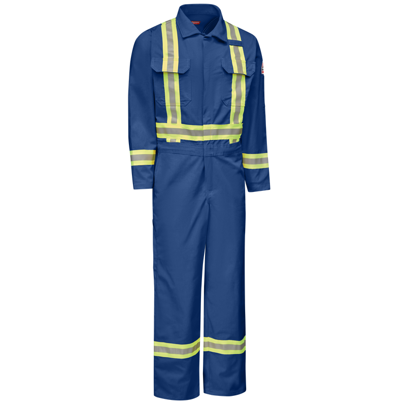 Men's Midweight FR Premium Coverall with Reflective Trim image number 2