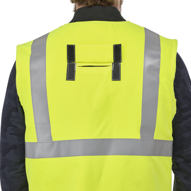 Men's FR Hi-Visibility Insulated Vest image number 11