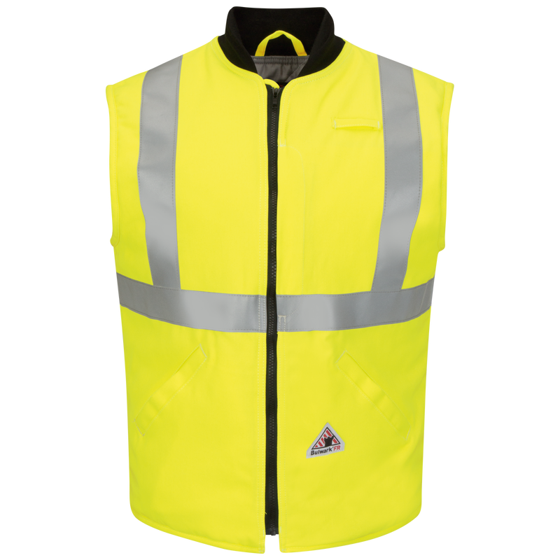 Men's FR Hi-Visibility Insulated Vest image number 0