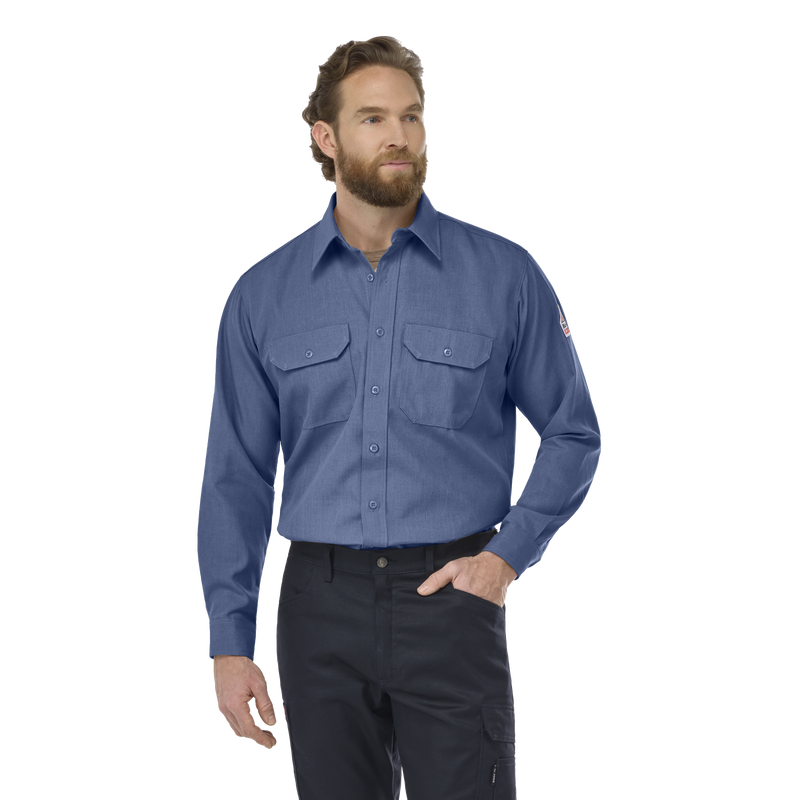 Men's Lightweight Nomex&reg; FR Uniform Shirt image number 0