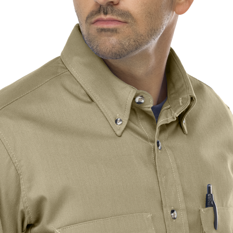 Men's Midweight FR Dress Uniform Shirt image number 8