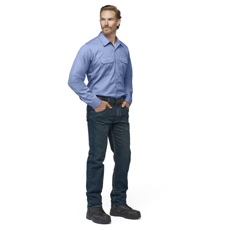 Men's Midweight Excel FR Work Shirt image number 5
