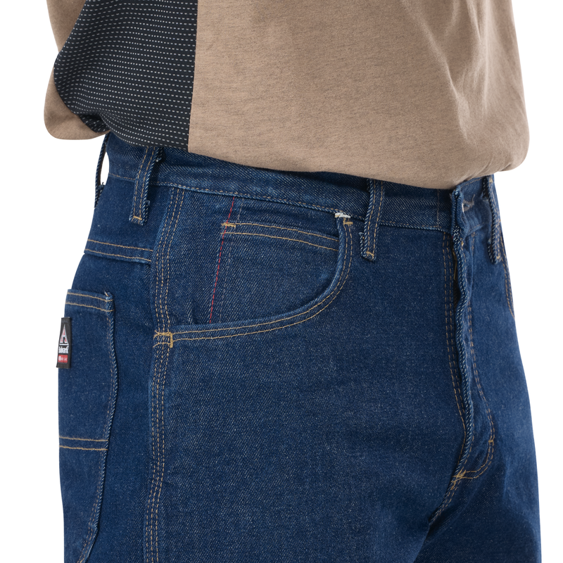 Men's Heavyweight Excel FR Denim Dungaree image number 15