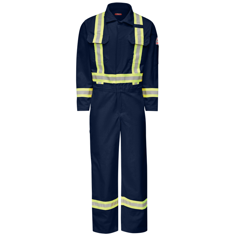 Men's Midweight FR Premium Coverall with Reflective Trim image number 1