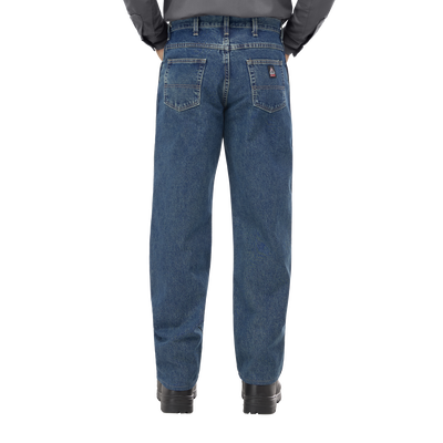 Men's Loose FR Stonewashed Jean