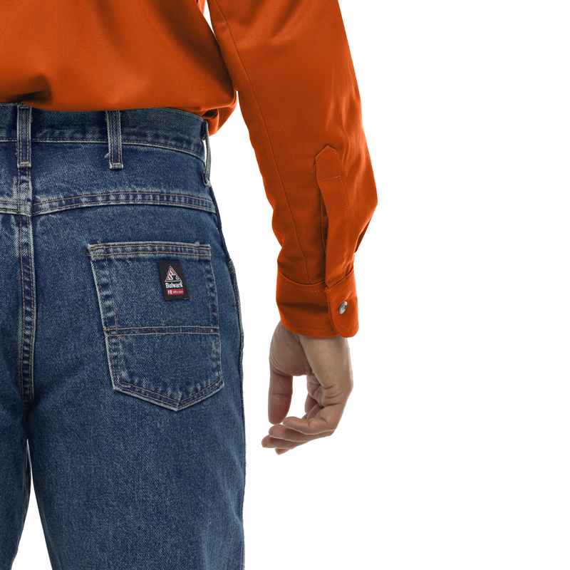 Men's Midweight FR Dress Uniform Shirt image number 10