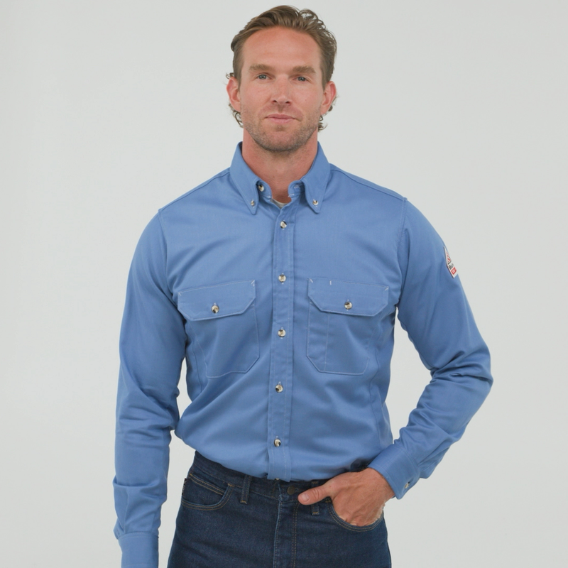 Men's Midweight FR Dress Uniform Shirt image number 14
