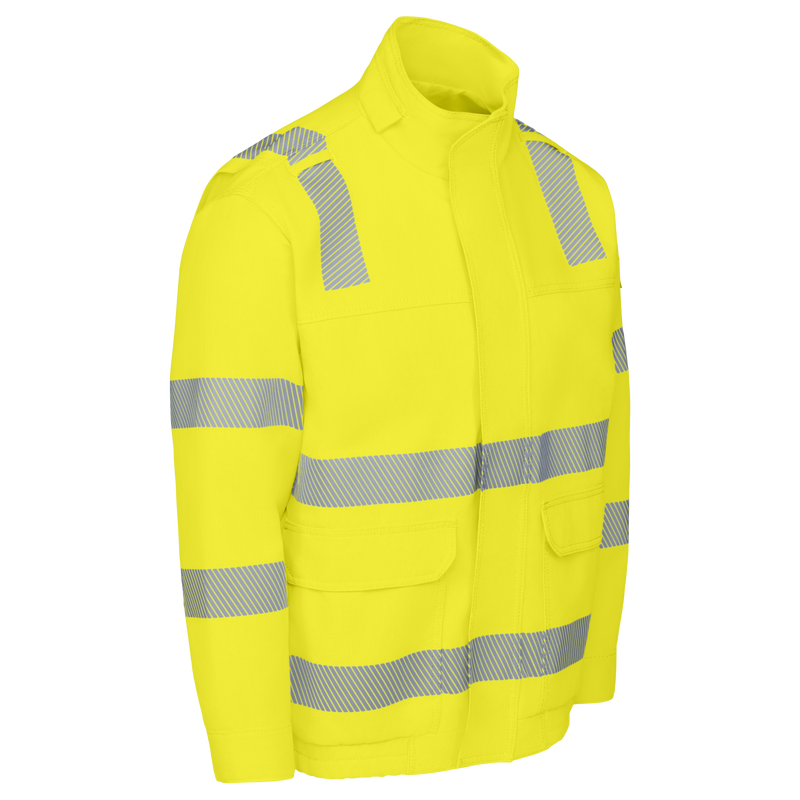 Hi-Visibility Lined Bomber Jacket image number 2