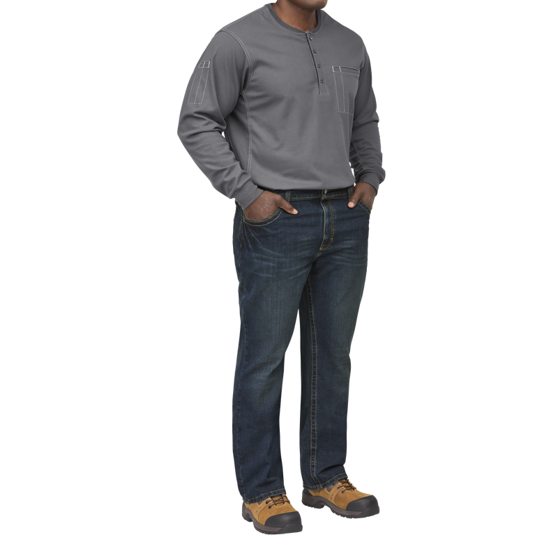 iQ Series® Comfort Plus Knit Men's FR Henley