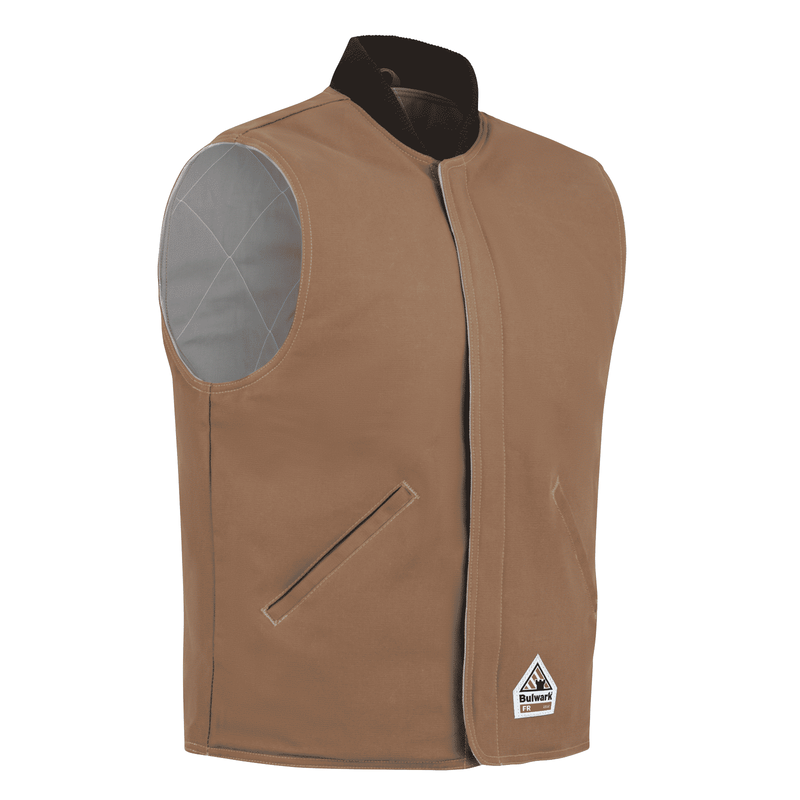 Brown Duck Vest Jacket Liner image number 2