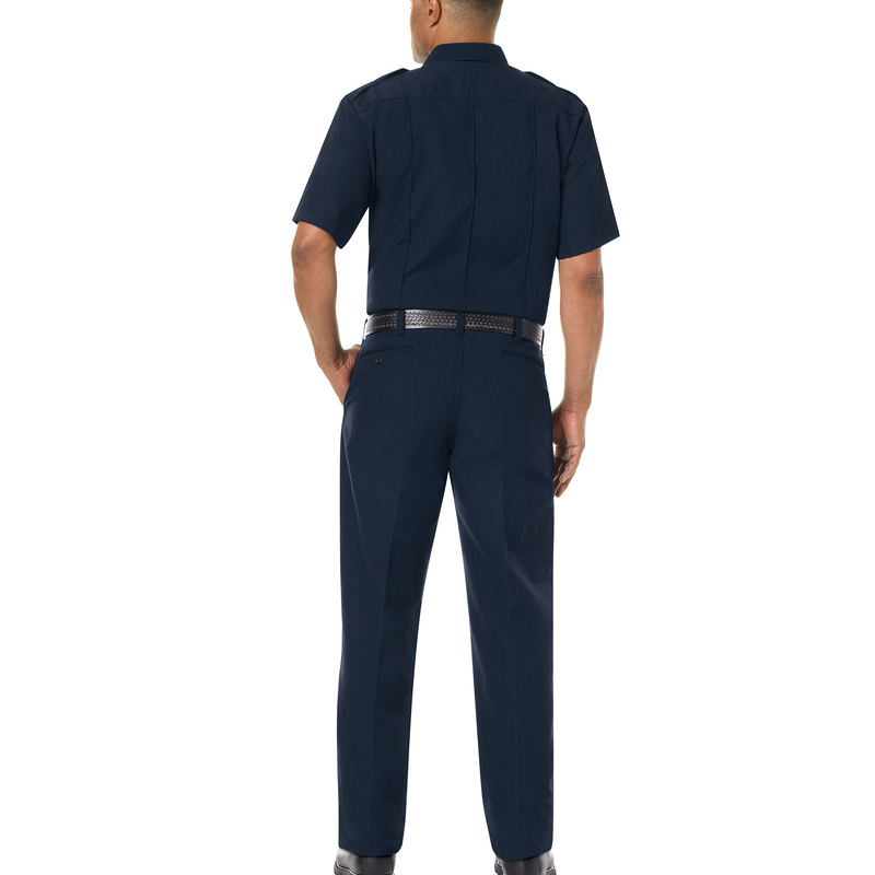 Men's Classic Short Sleeve Fire Officer Shirt image number 6
