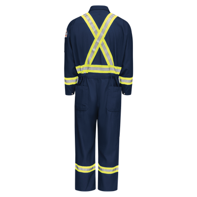 Men's Midweight Nomex FR Premium Coverall with CSA Compliant Reflective Trim