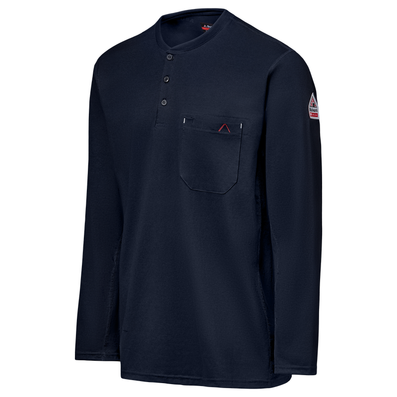 Men's Flex Knit Industrial Henley image number 3