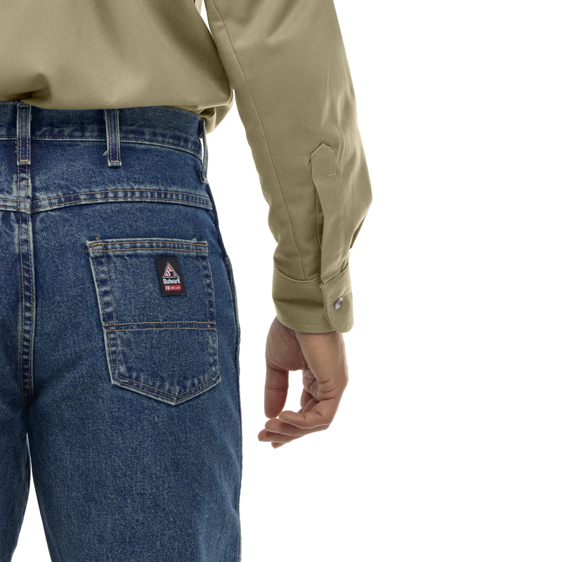 Men's Midweight FR Dress Uniform Shirt image number 6