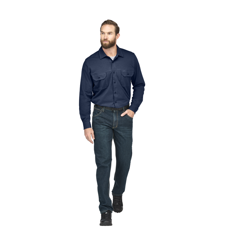 Bulwark FR Flex Knit Button Down Shirt image number 4