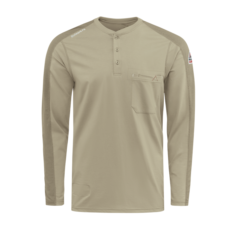 Men's Flex Knit Henley image number 4