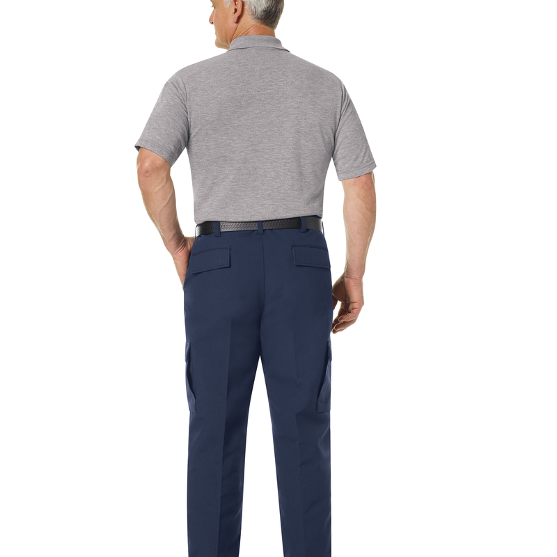 Men's Short Sleeve Station Wear Polo Shirt image number 4