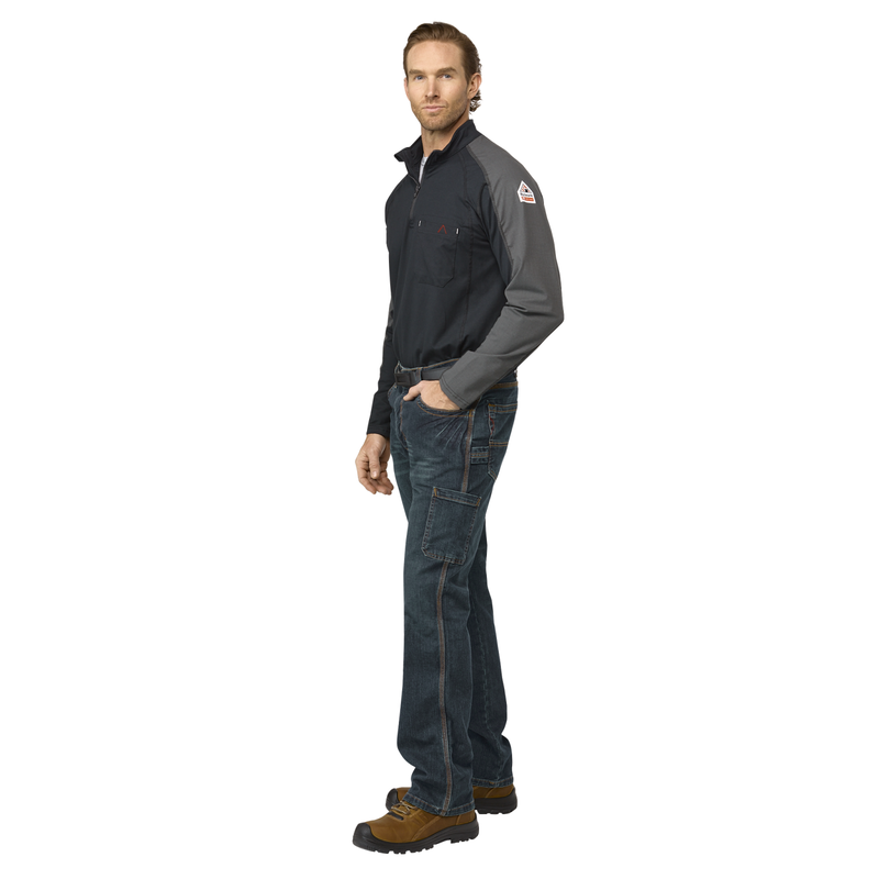 Men's 1/4 Zip Flex Knit image number 7