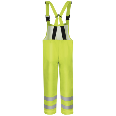 Men's FR Hi-Visibility Rain Bib Overalls