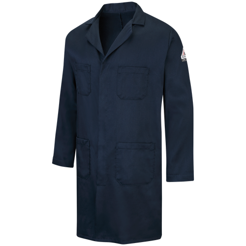 FR Concealed Snap-Front Lab Coat