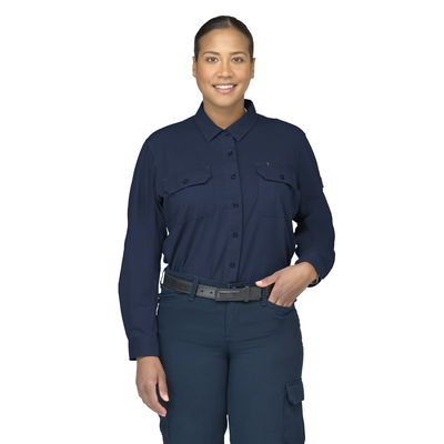 Women's Flex Knit Button Down Shirt
