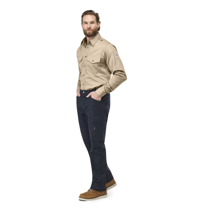 Men's Midweight Excel FR Snap-Front Uniform Shirt image number 6
