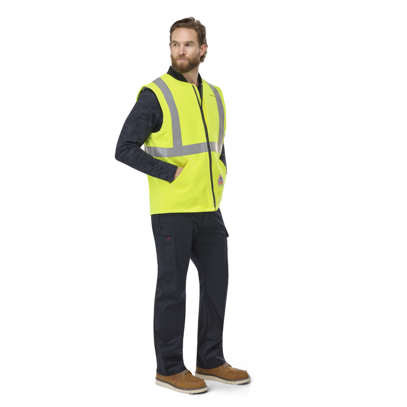 Men's FR Hi-Visibility Insulated Vest image number 5