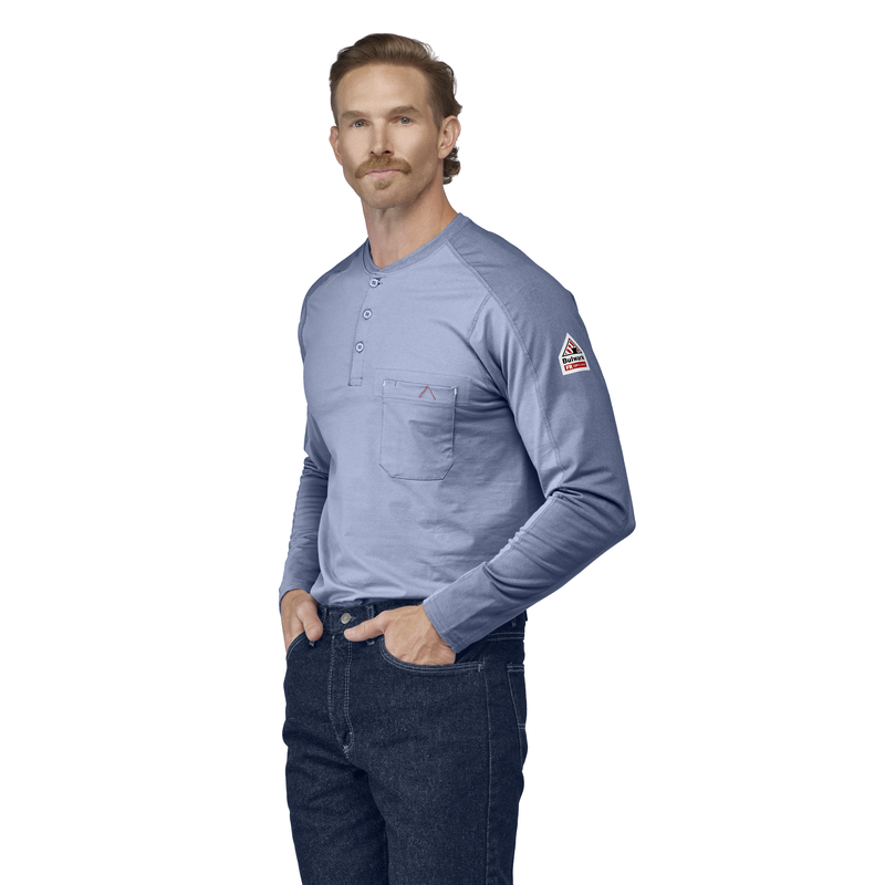 Men's Flex Knit Henley image number 2