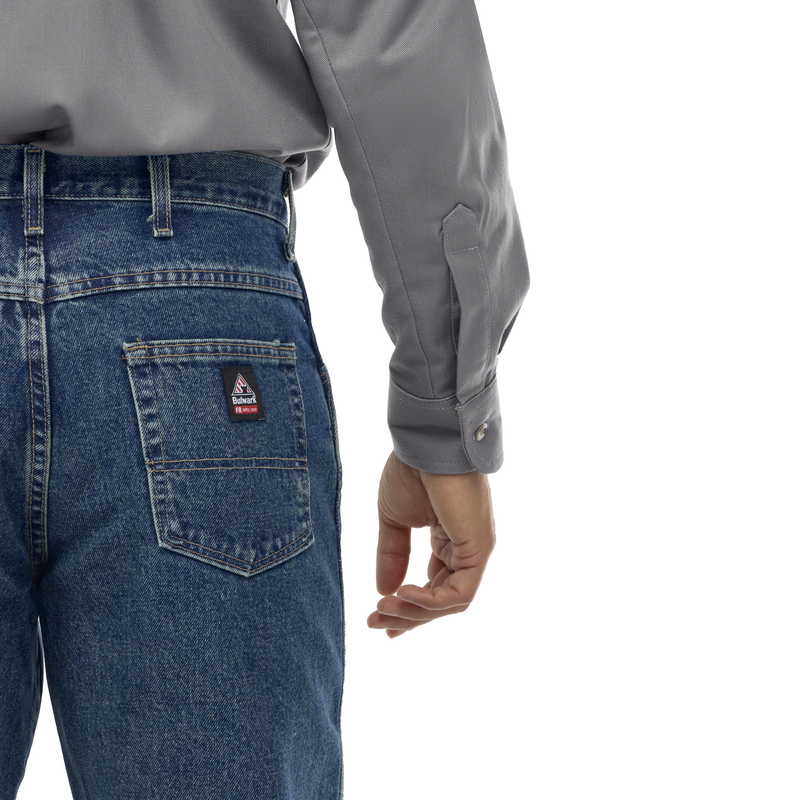 Men's Midweight FR Dress Uniform Shirt image number 9