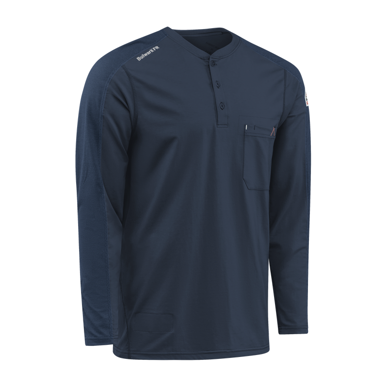 Men s Flex Knit Henley Bulwark® FR