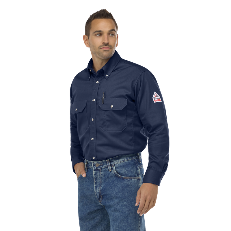 Men's Midweight FR Dress Uniform Shirt image number 3